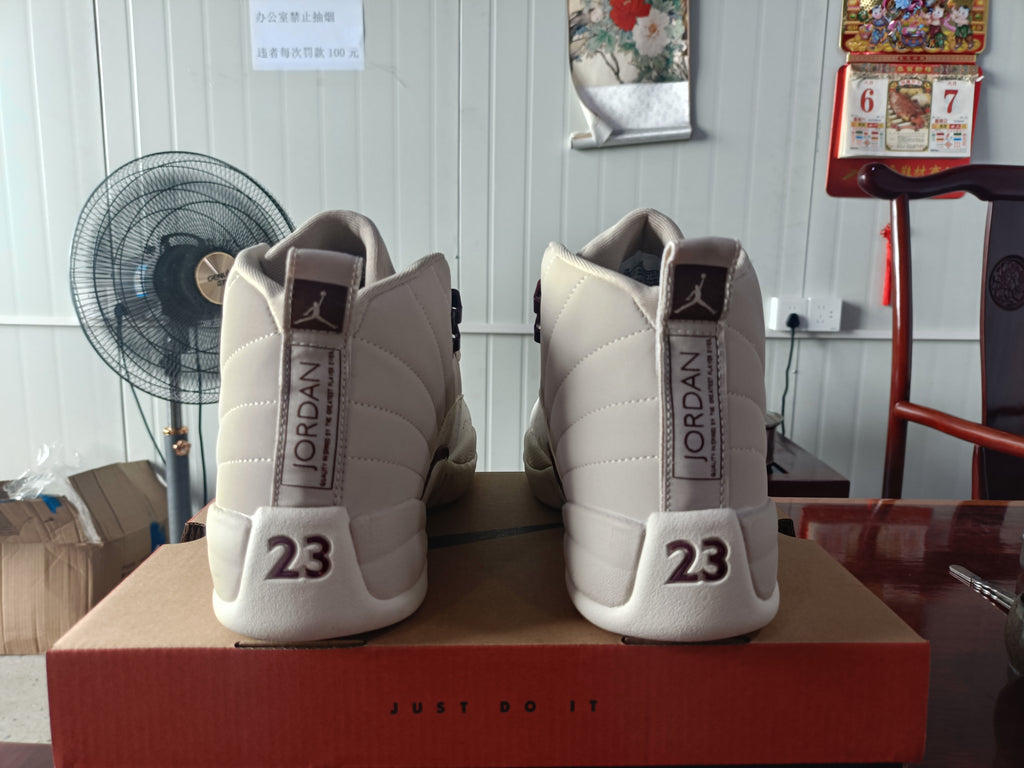 Women’s Air Jordan 12 Retro Egg Nog Light Orewood Brown