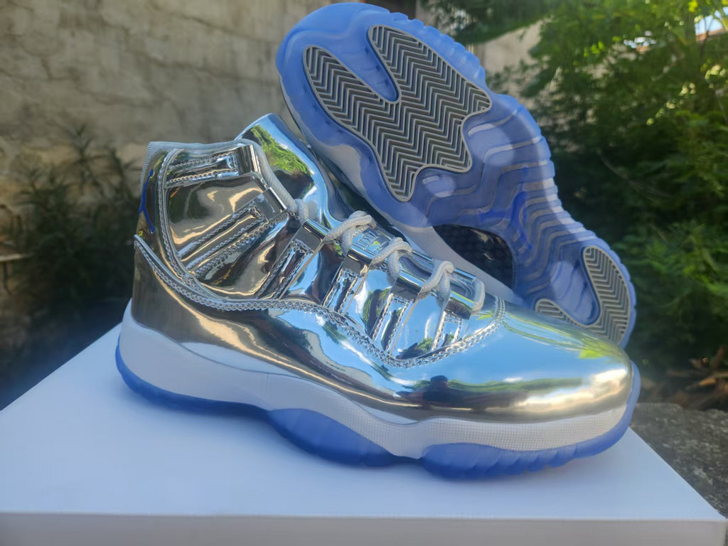 Air Jordan 11 'Metallic Silver Blue' (AR0715-100)