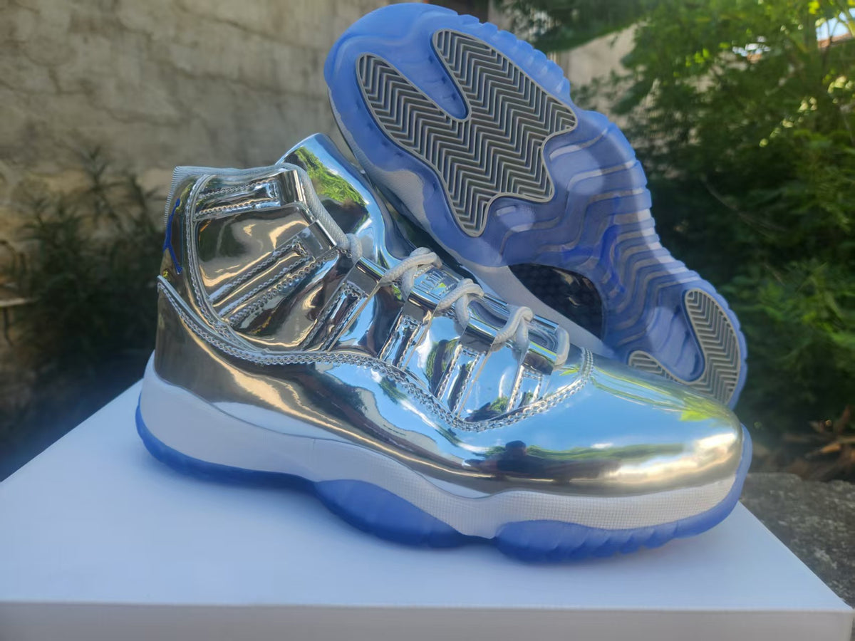 Air Jordan 11 'Metallic Silver Blue' (AR0715-100)