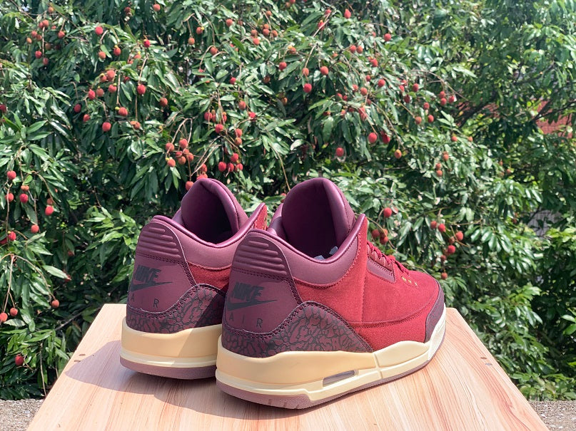 Air Jordan 3 OG "Bin 23" – Team Red / Metallic Gold