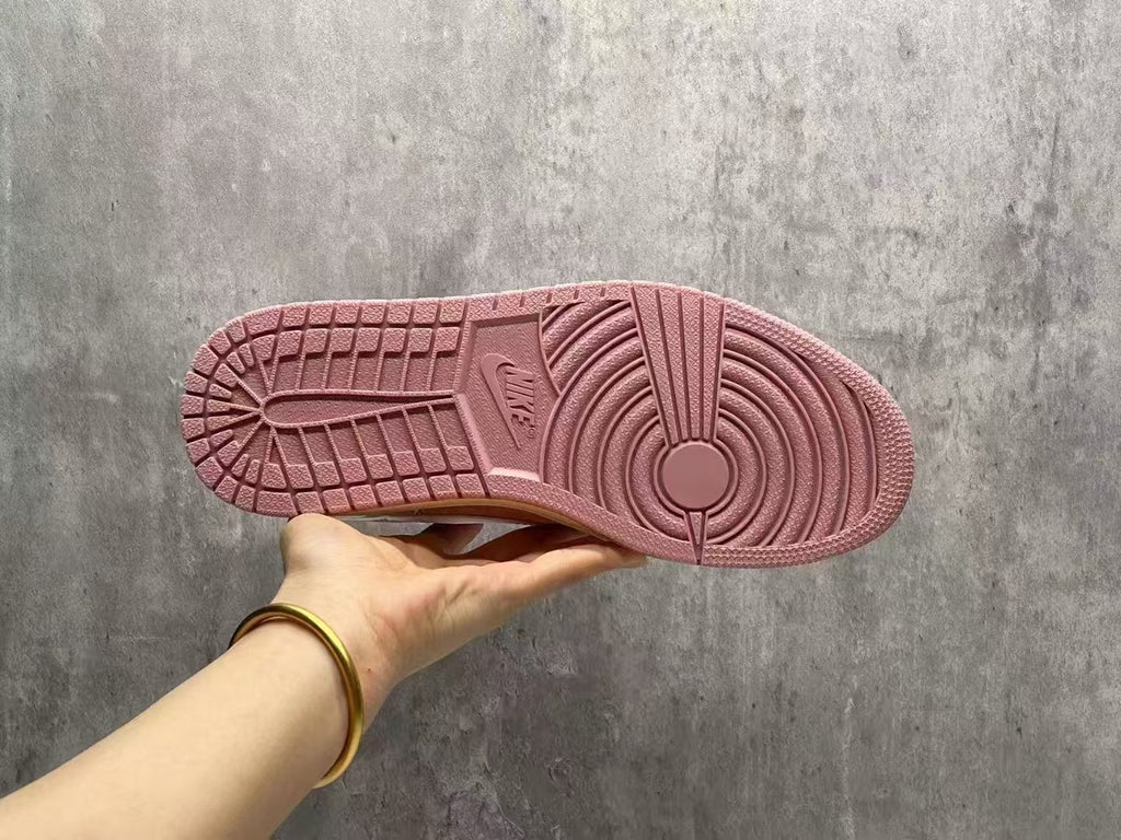 Air Jordan 1 D Reverse Swoosh Hot Pink