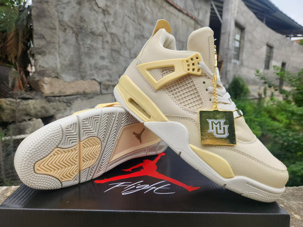 Off-White x Air Jordan 4 SP 'Sail'
