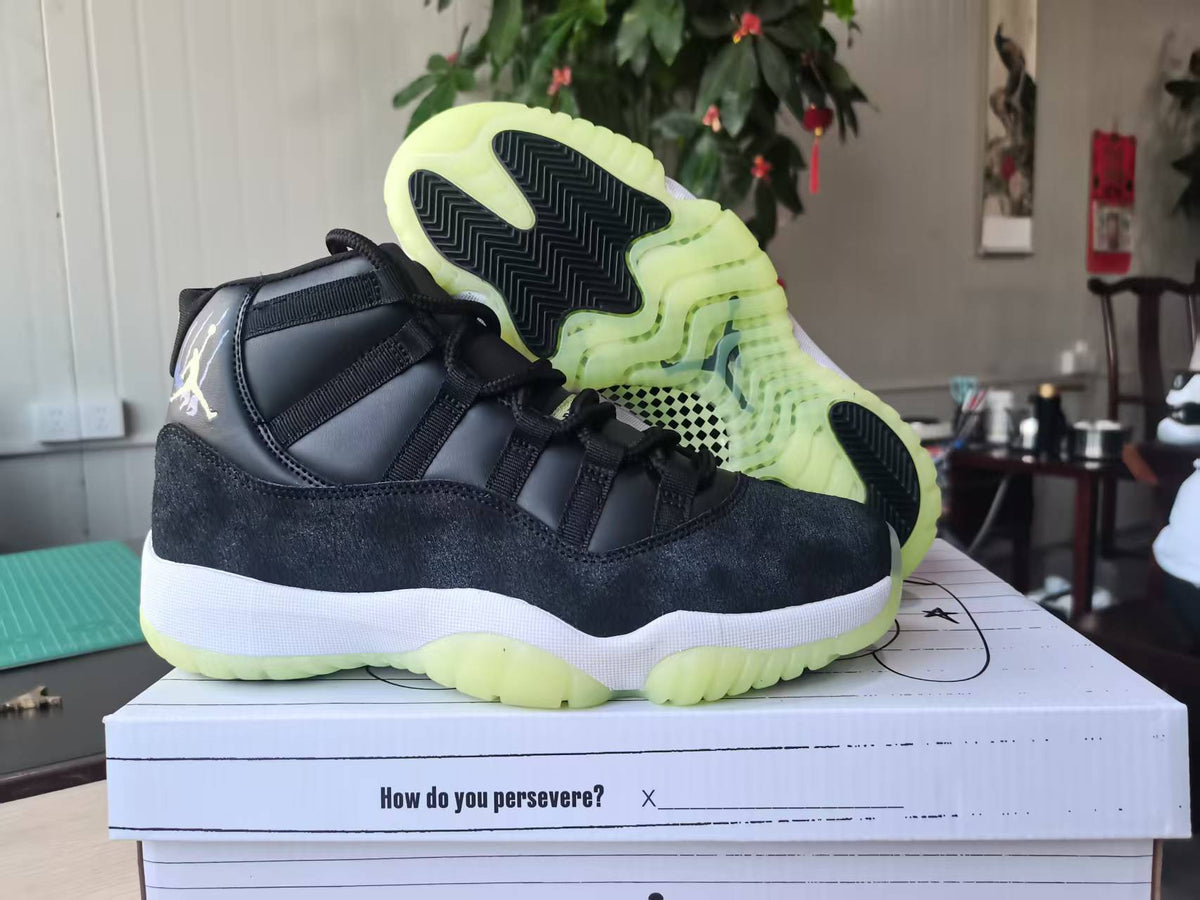 Air Jordan 11 Inner Beast Black Volt 2025