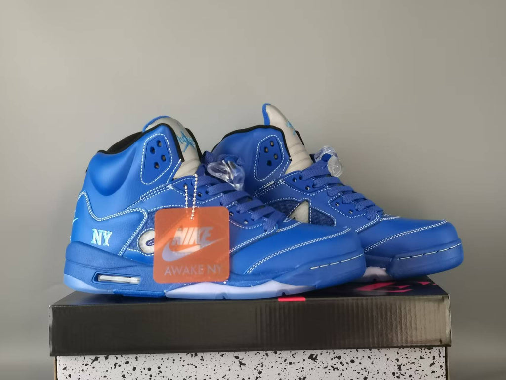 Air Jordan 5 Retro Blue Suede
