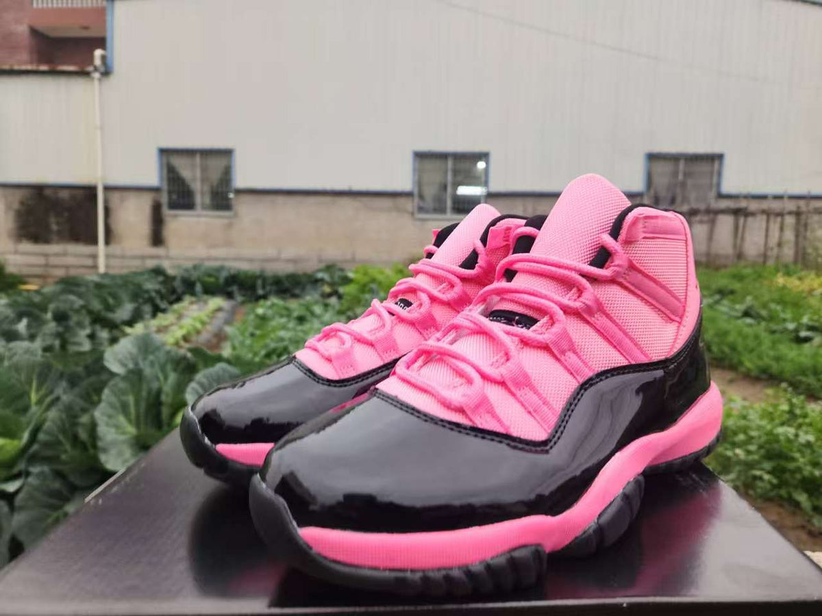 Air Jordan 11 Black Pink Custom 2023