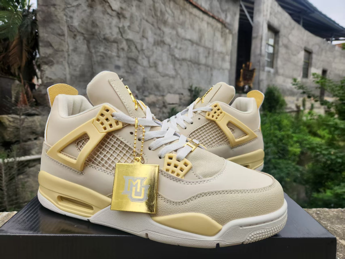 Off-White x Air Jordan 4 SP 'Sail'