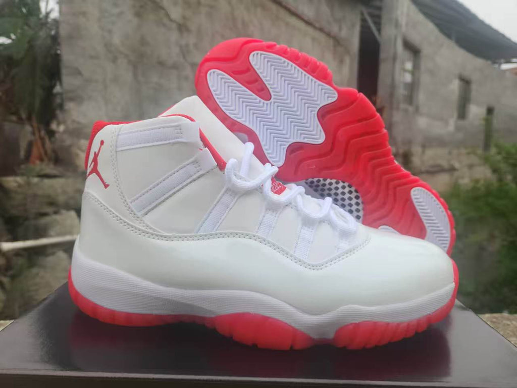 Air Jordan 11 Retro Custom 'Varsity Red Bottom'