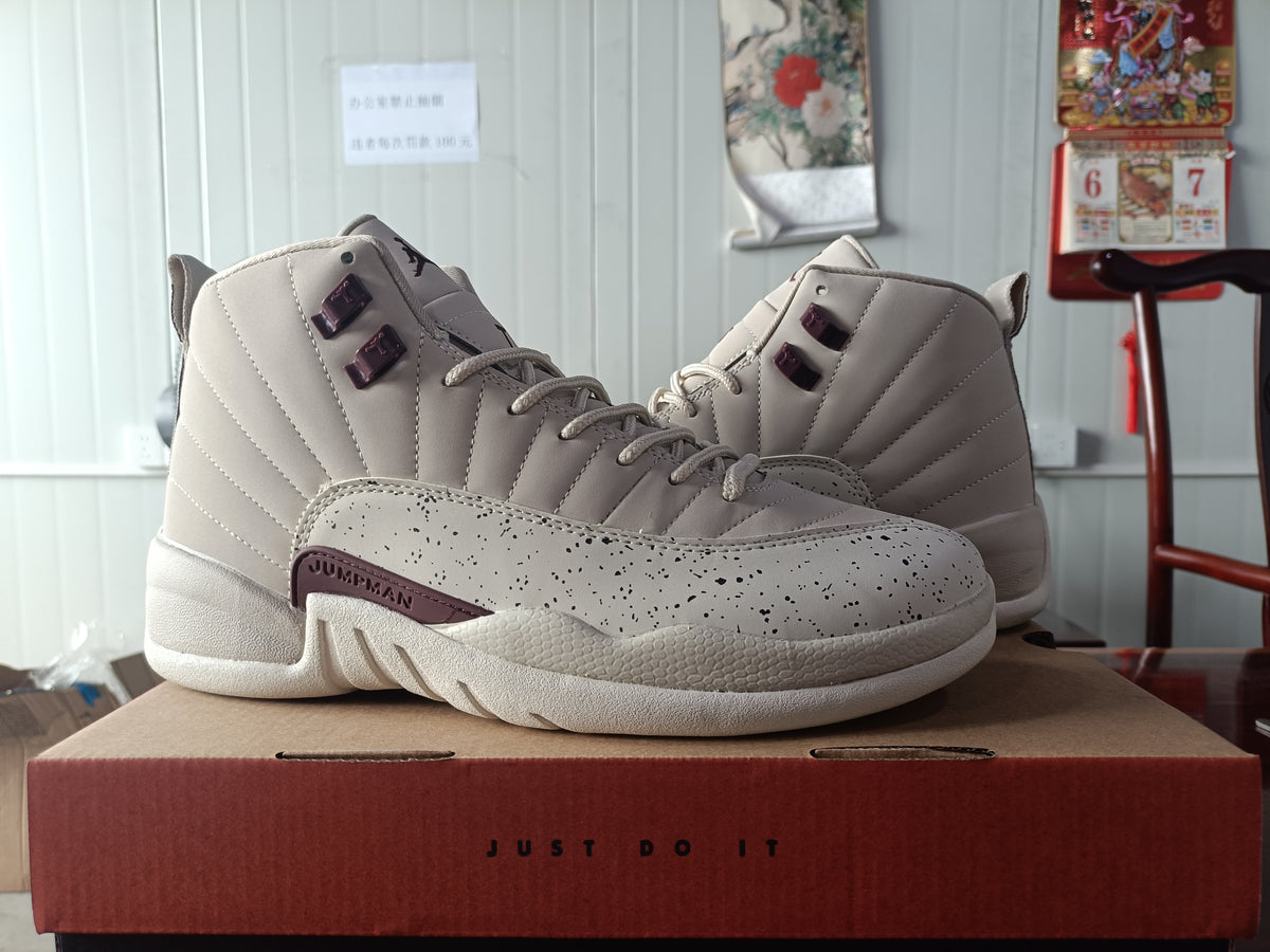 Women’s Air Jordan 12 Retro Egg Nog Light Orewood Brown