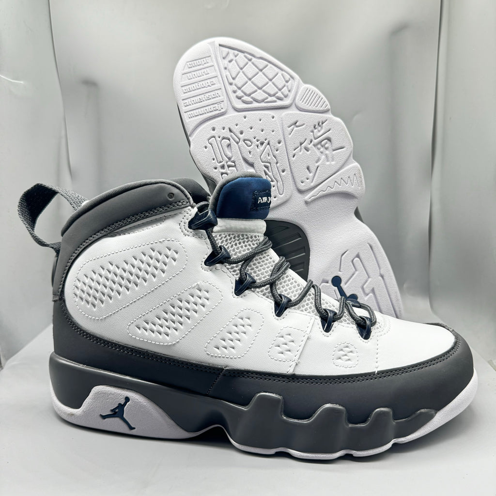 Air Jordan 9 Retro 'White/French Blue-Flint Grey' (HV4794-100)
