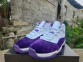 Air Jordan 11 Retro — Blanc et Violet Royal