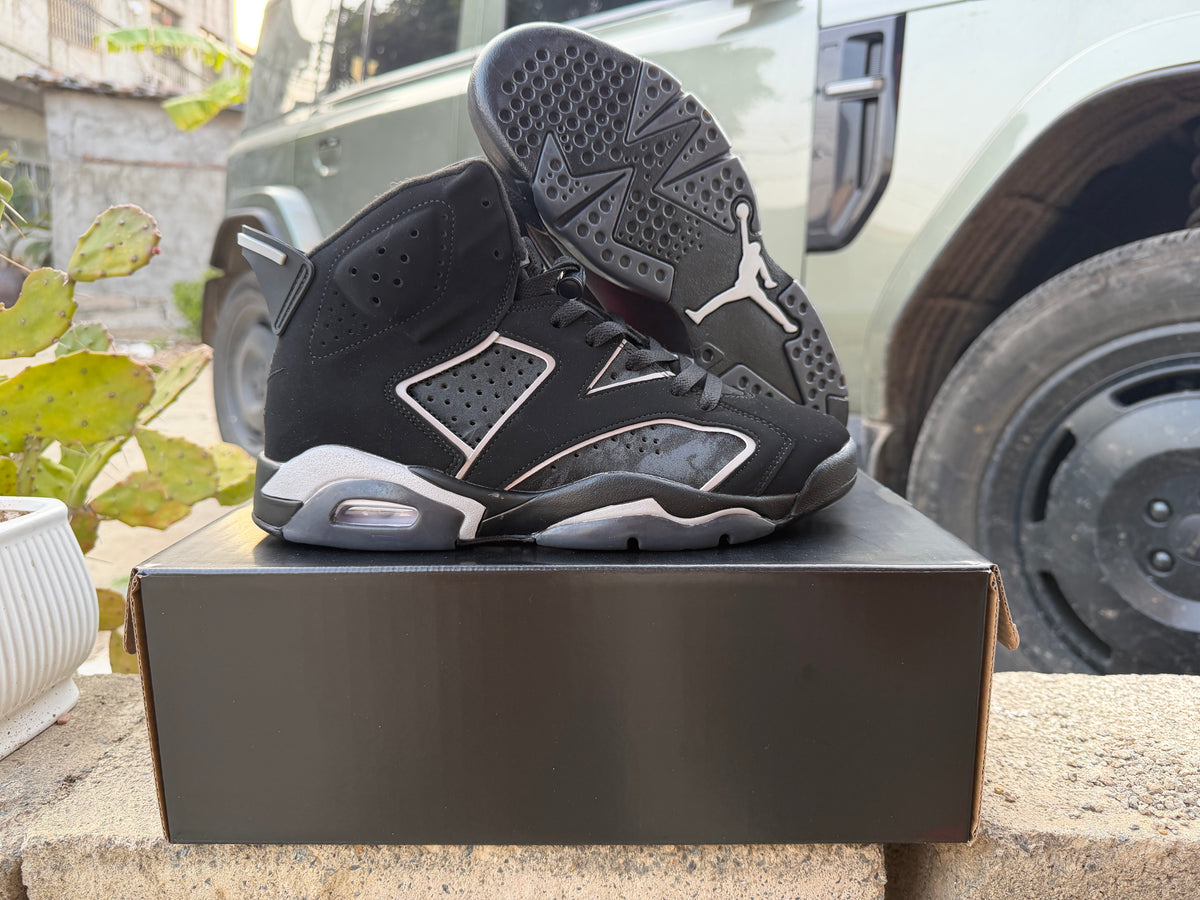 Air Jordan 6 Retro 'Black/Reflect Silver' (IR2266-010)