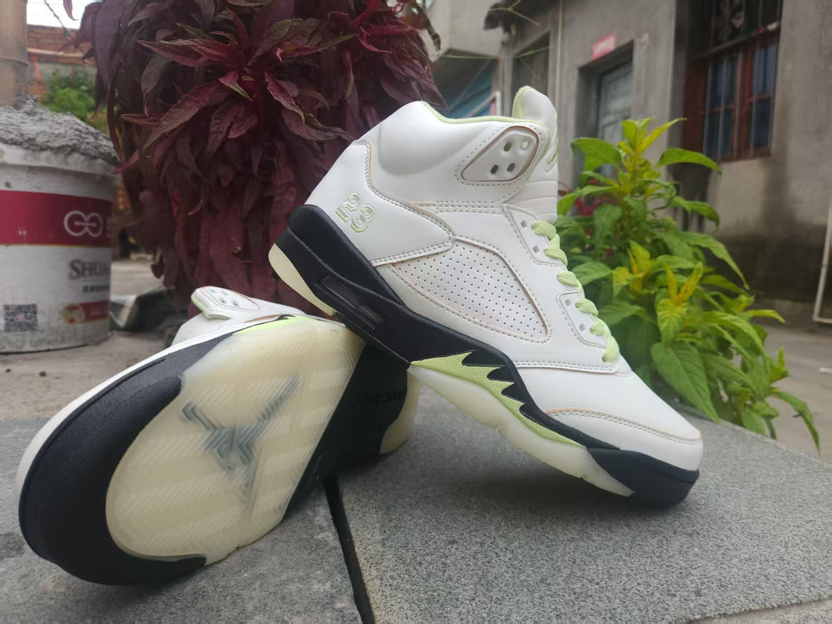 Women's Air Jordan 5 Retro Luminous Green