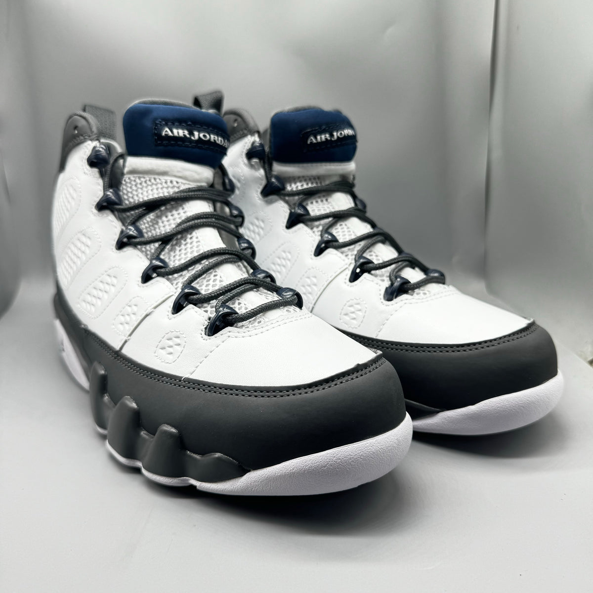 Air Jordan 9 Retro 'White/French Blue-Flint Grey' (HV4794-100)