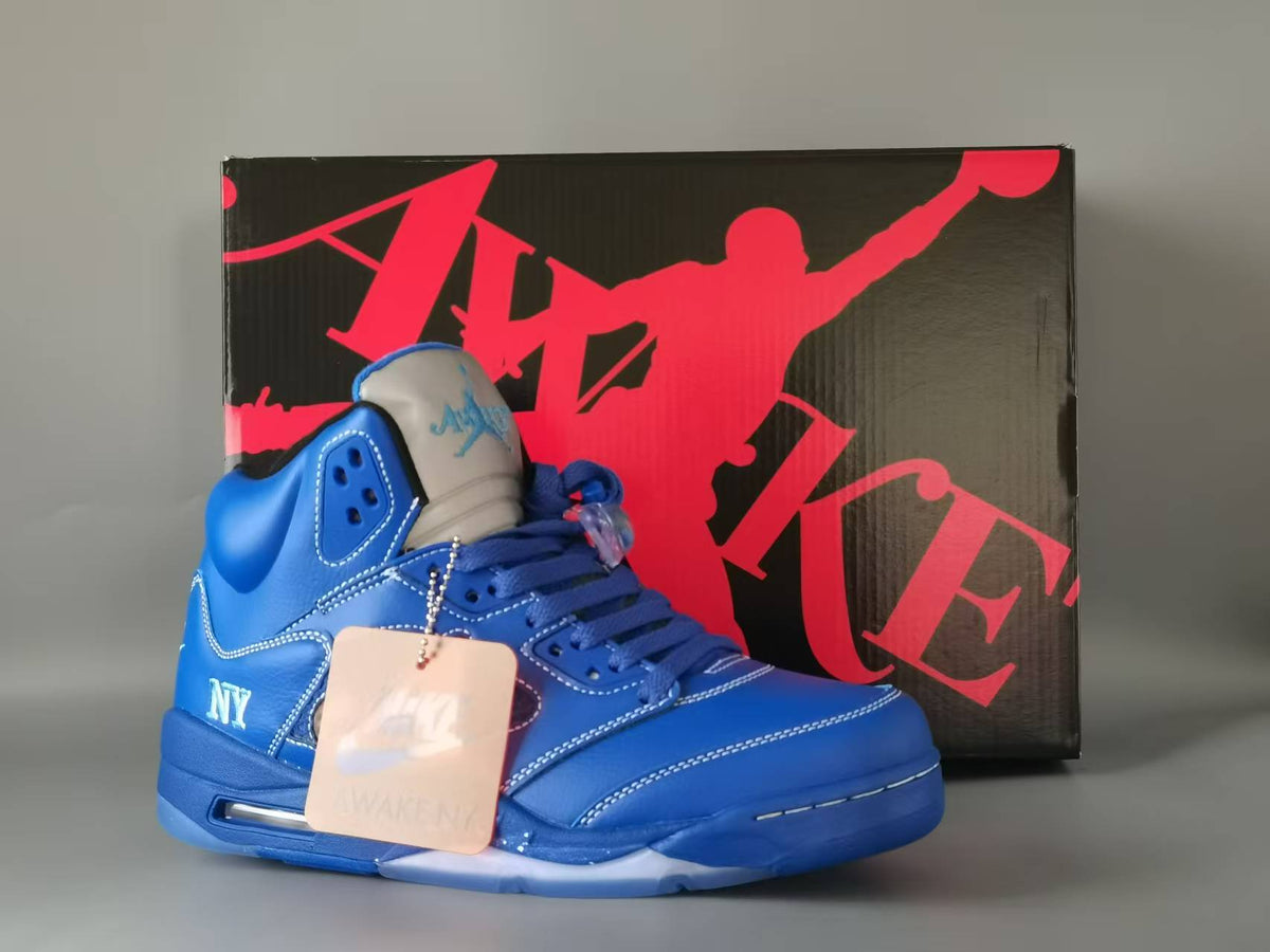 Air Jordan 5 Retro Blue Suede