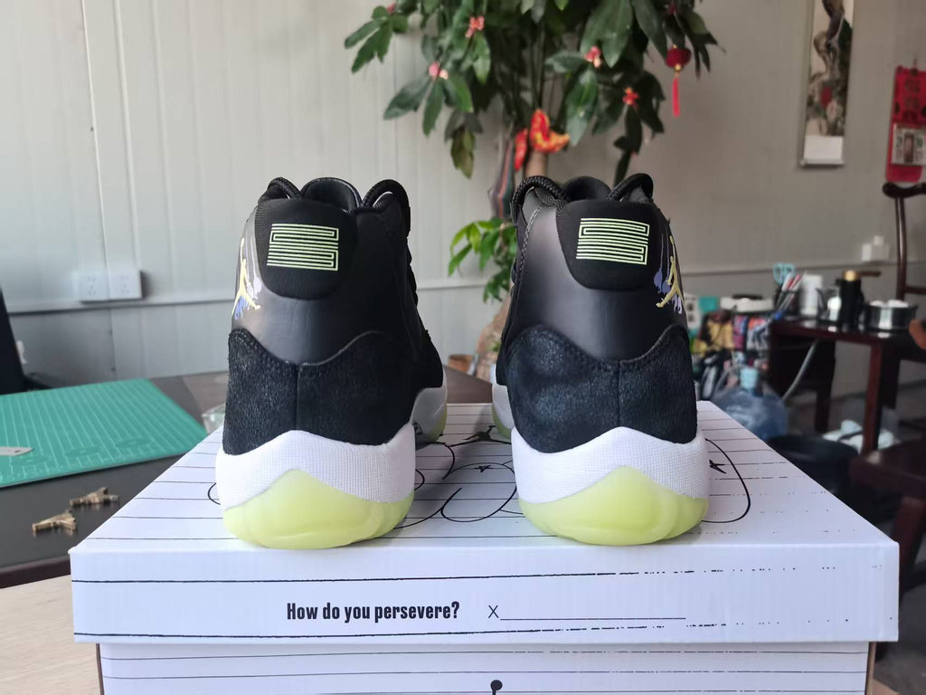 Air Jordan 11 Inner Beast Black Volt 2025