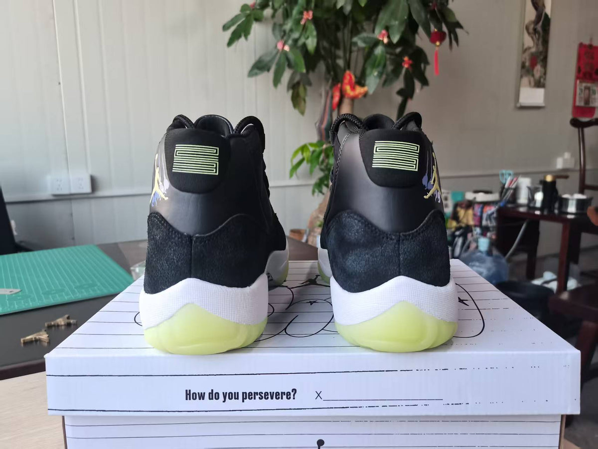 Air Jordan 11 Inner Beast Black Volt 2025