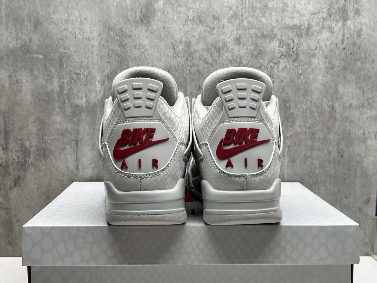 Nigel Sylvester x Air Jordan 4 “Brick After Brick” Grey/Red