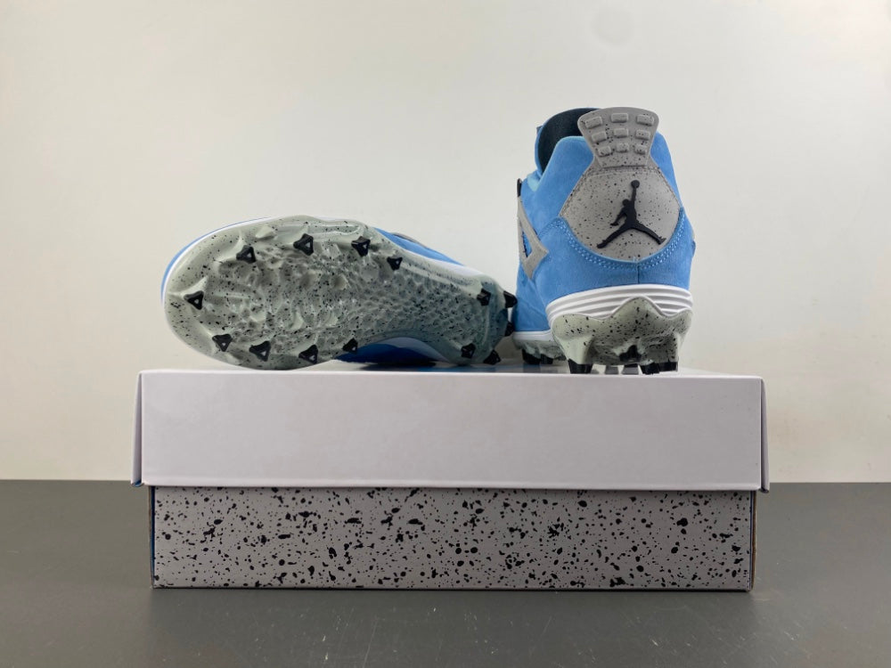 Air Jordan 4 Retro Custom Golf Shoe — University Blue