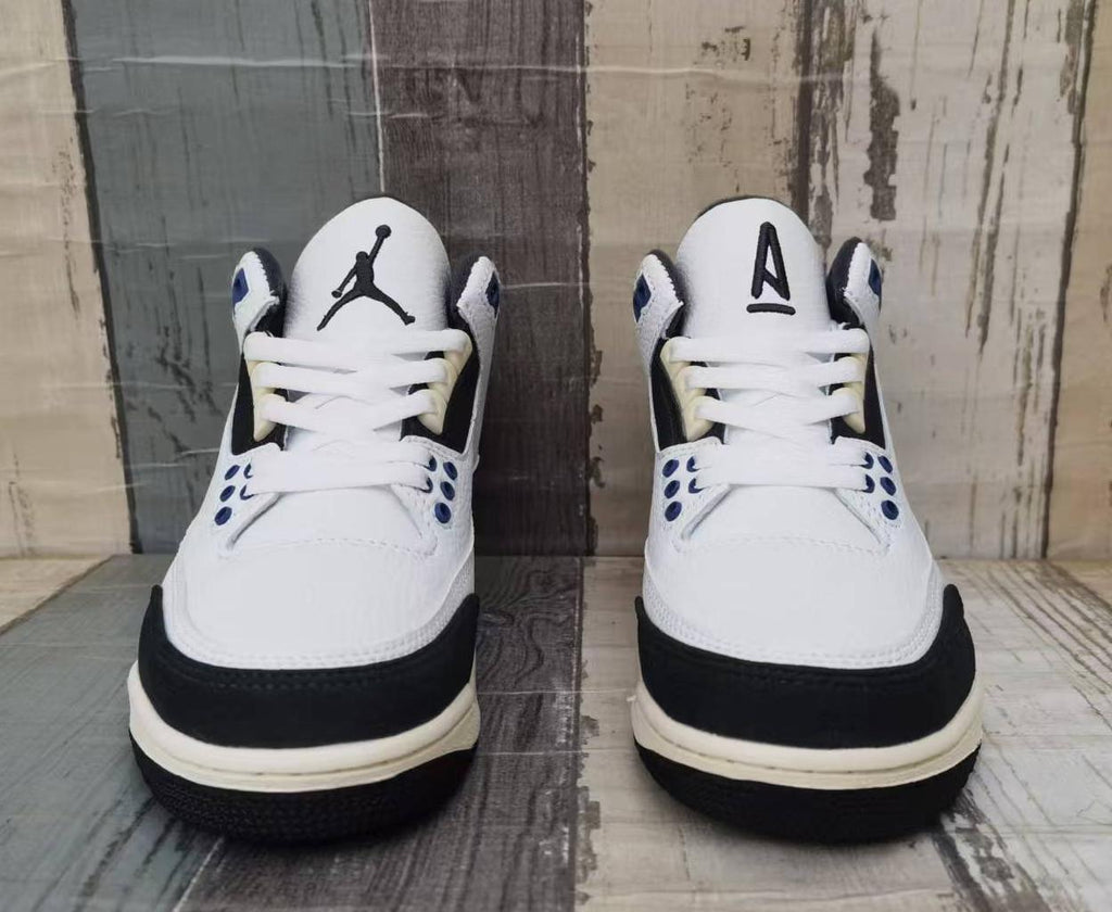 Air Jordan 3 Retro White Black Blue