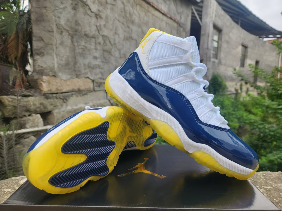 Air Jordan 11 Custom 'Michigan White'