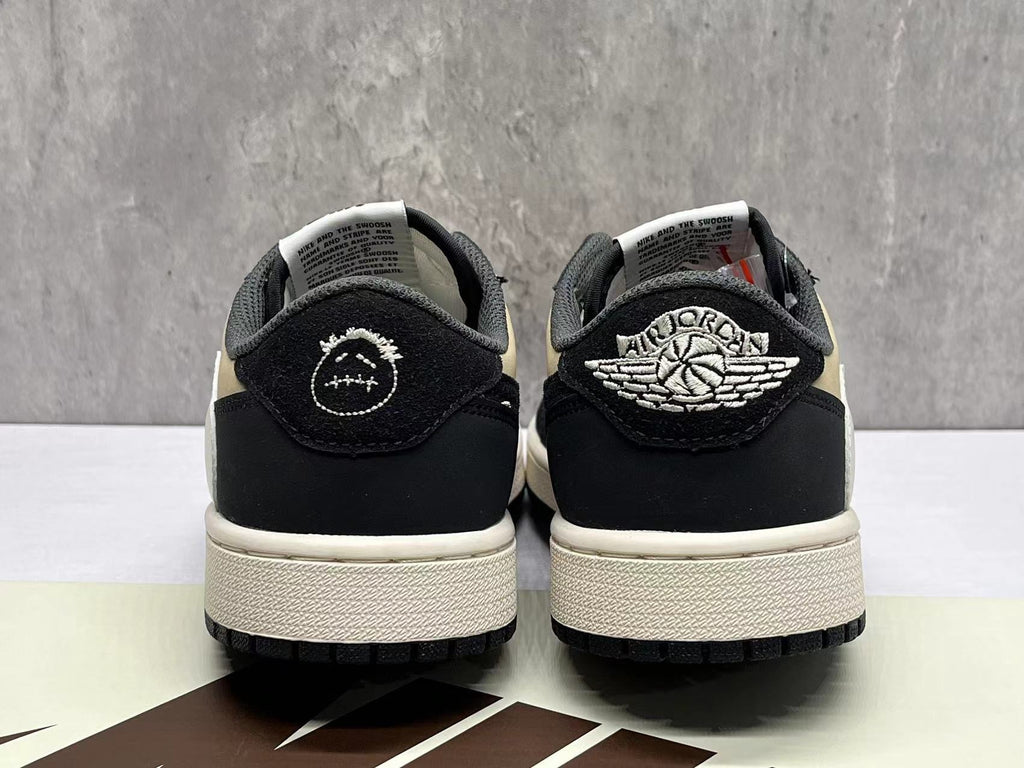 Air Jordan 1 D “Black and Beige Pattern”