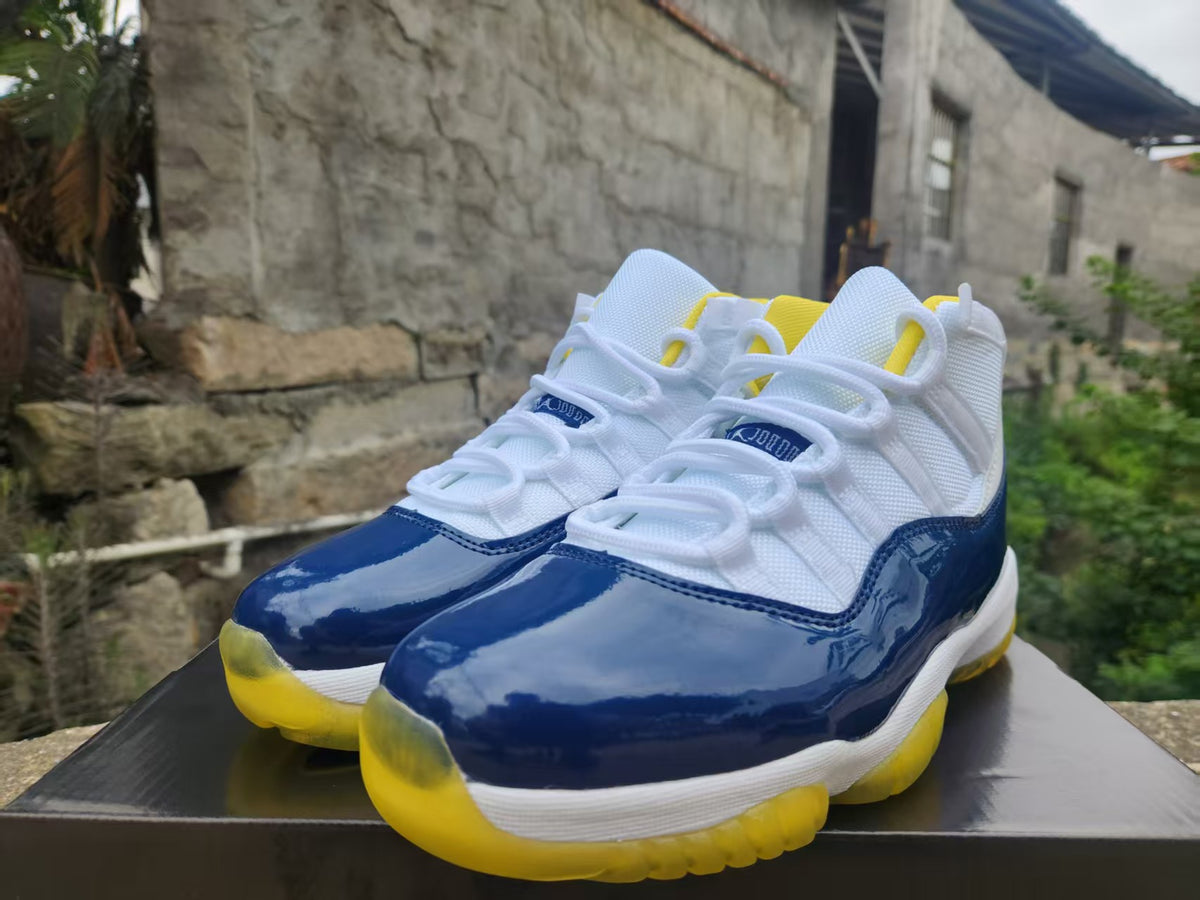 Air Jordan 11 Custom 'Michigan White'