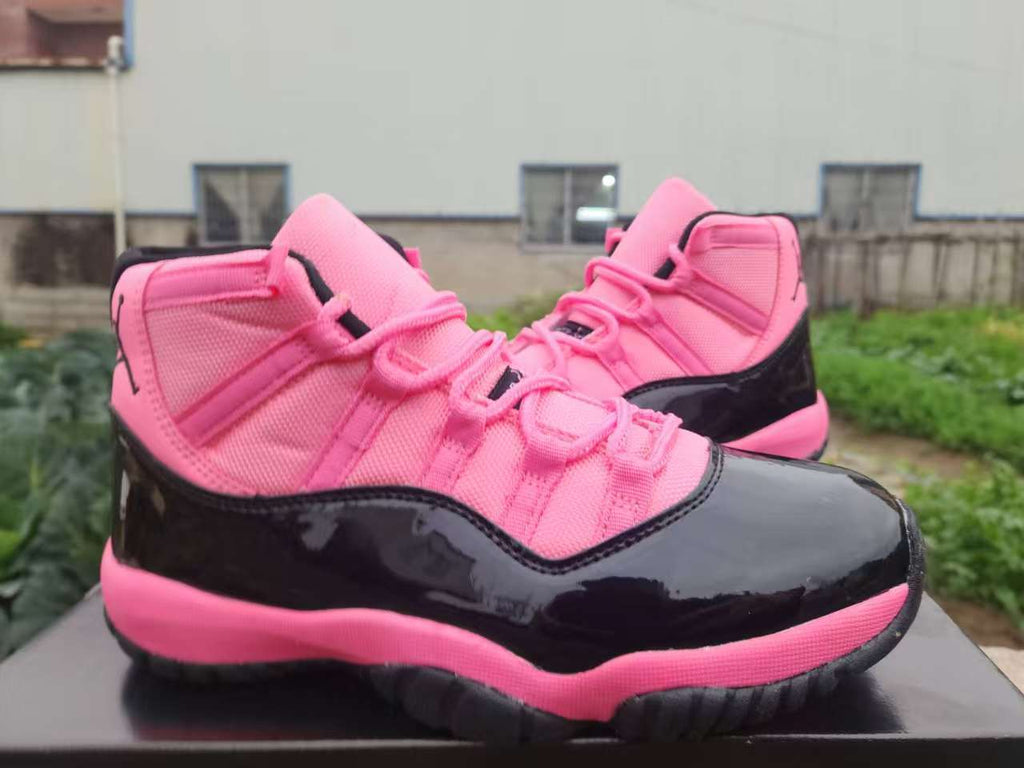 Air Jordan 11 Black Pink Custom 2023