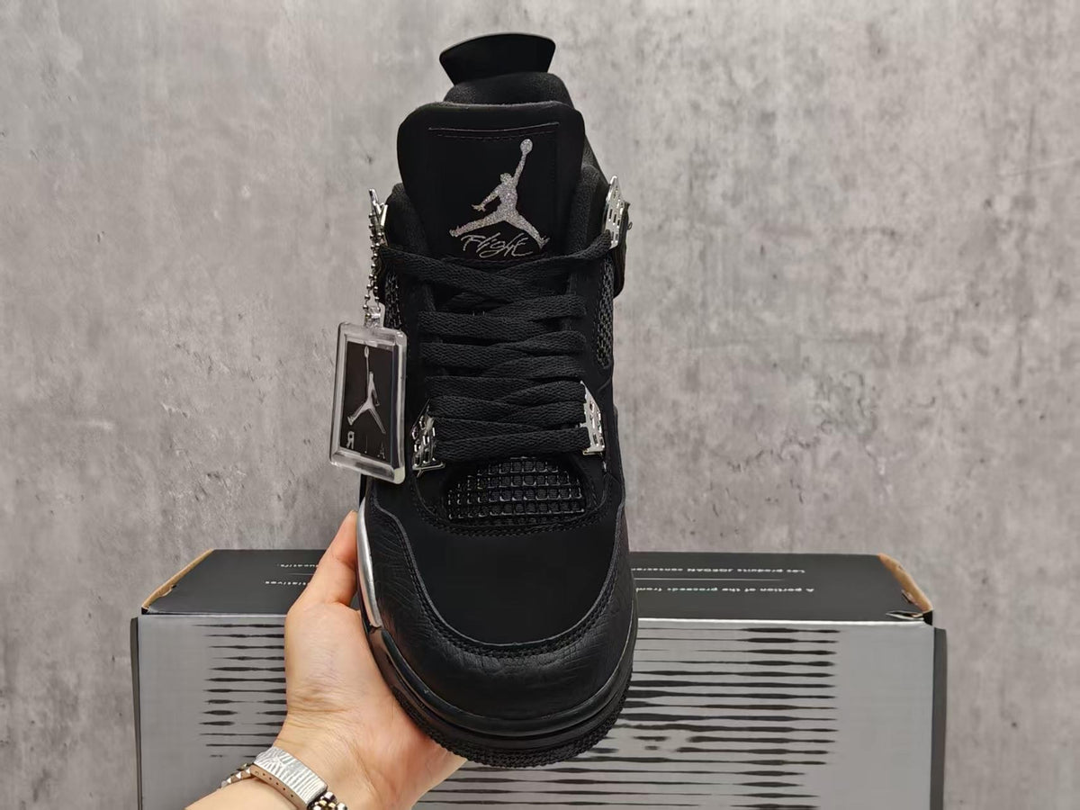 Air Jordan 4 Retro Black Chrome