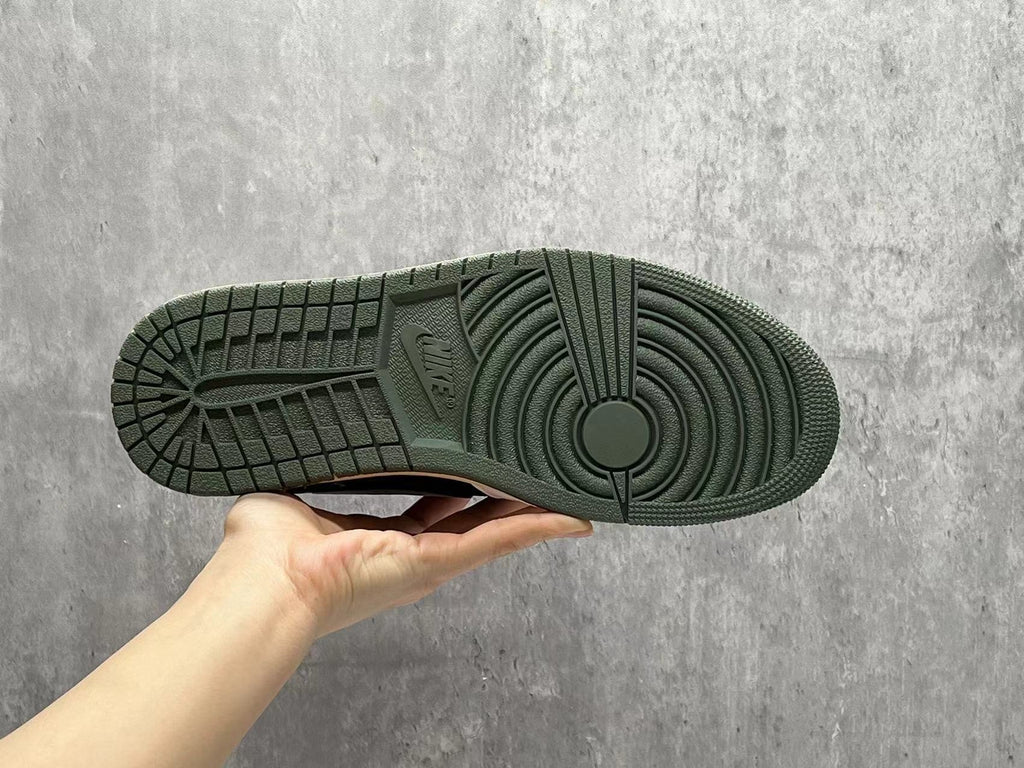 Air Jordan 1 Low TS 5.0 Medium Olive Reverse Hook